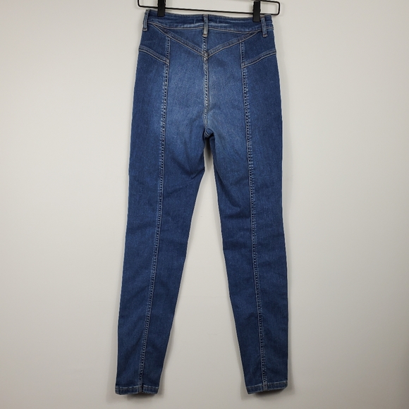 We the Free Free People Riley Seamed Skinny Jean - Picture 4 of 7